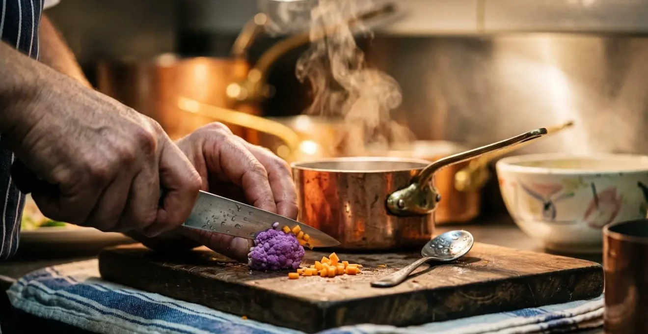 Espace de cuisine minimaliste dans un environnement de mouvement professionnel